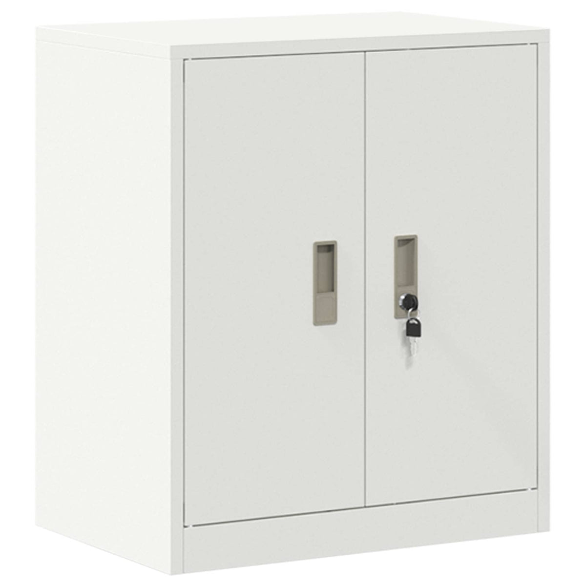 Armoire de rangement 2 pc Blanc 60 x 40 x 175 cm Acier