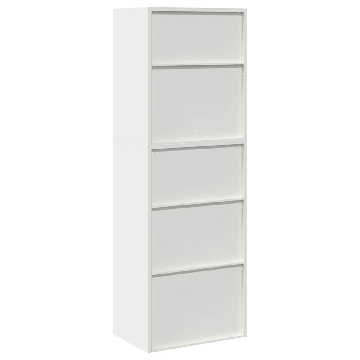 Armoire de rangement 2 pc Blanc 60 x 40 x 175 cm Acier
