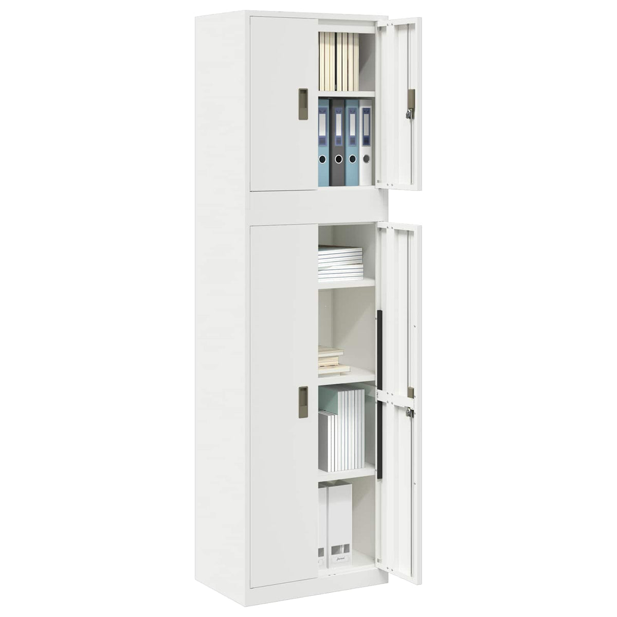 Armoire de rangement 2 pc 60 x 40 x 210 cm Acier Verrouillable