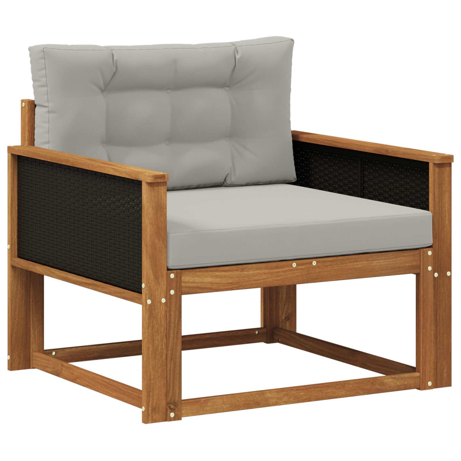 Sofa de milieu extérieur Bois d'Acacia Massif Naturel - XIOS