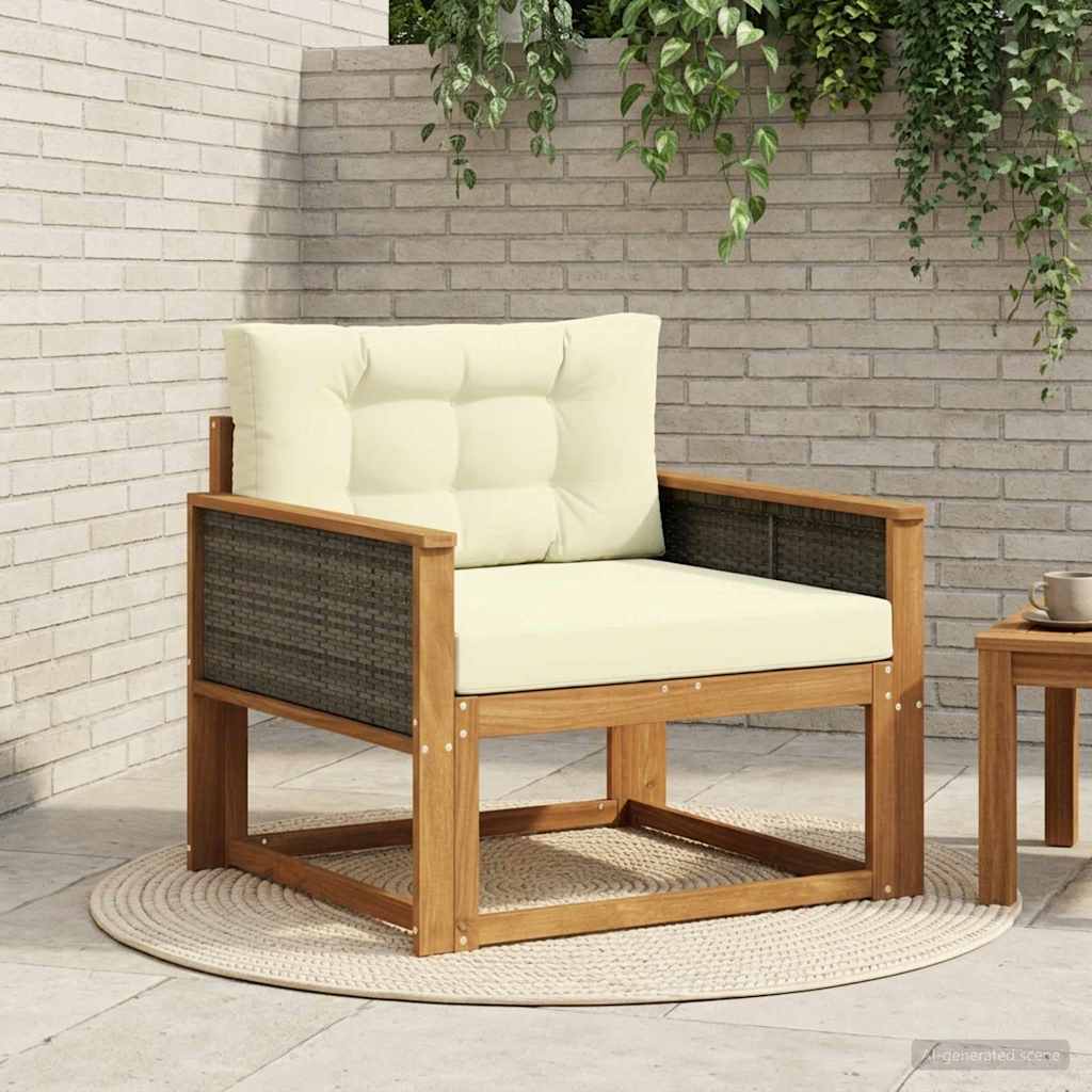 Sofa de milieu extérieur Bois d'Acacia Massif Naturel - XIOS
