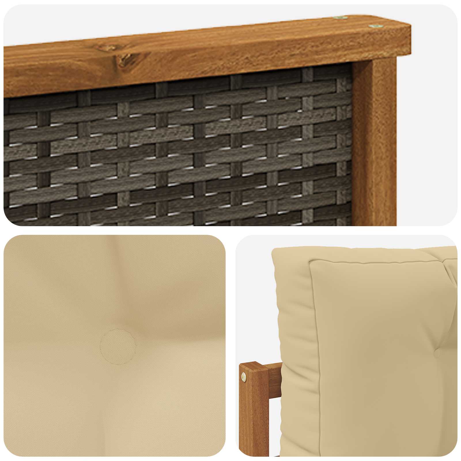 Sofa de milieu extérieur Naturel - XIOS