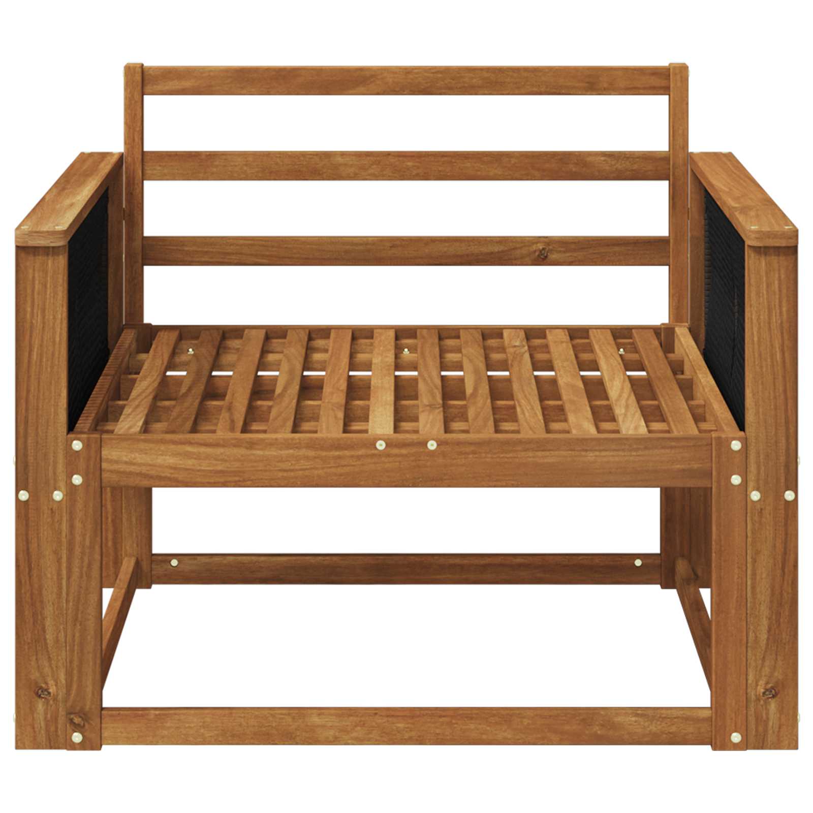 Sofa de milieu extérieur Bois d'Acacia Massif Naturel - XIOS