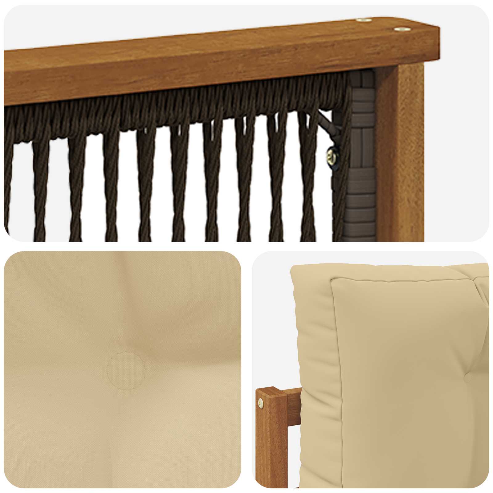 Sofa de milieu extérieur Naturel - XIOS