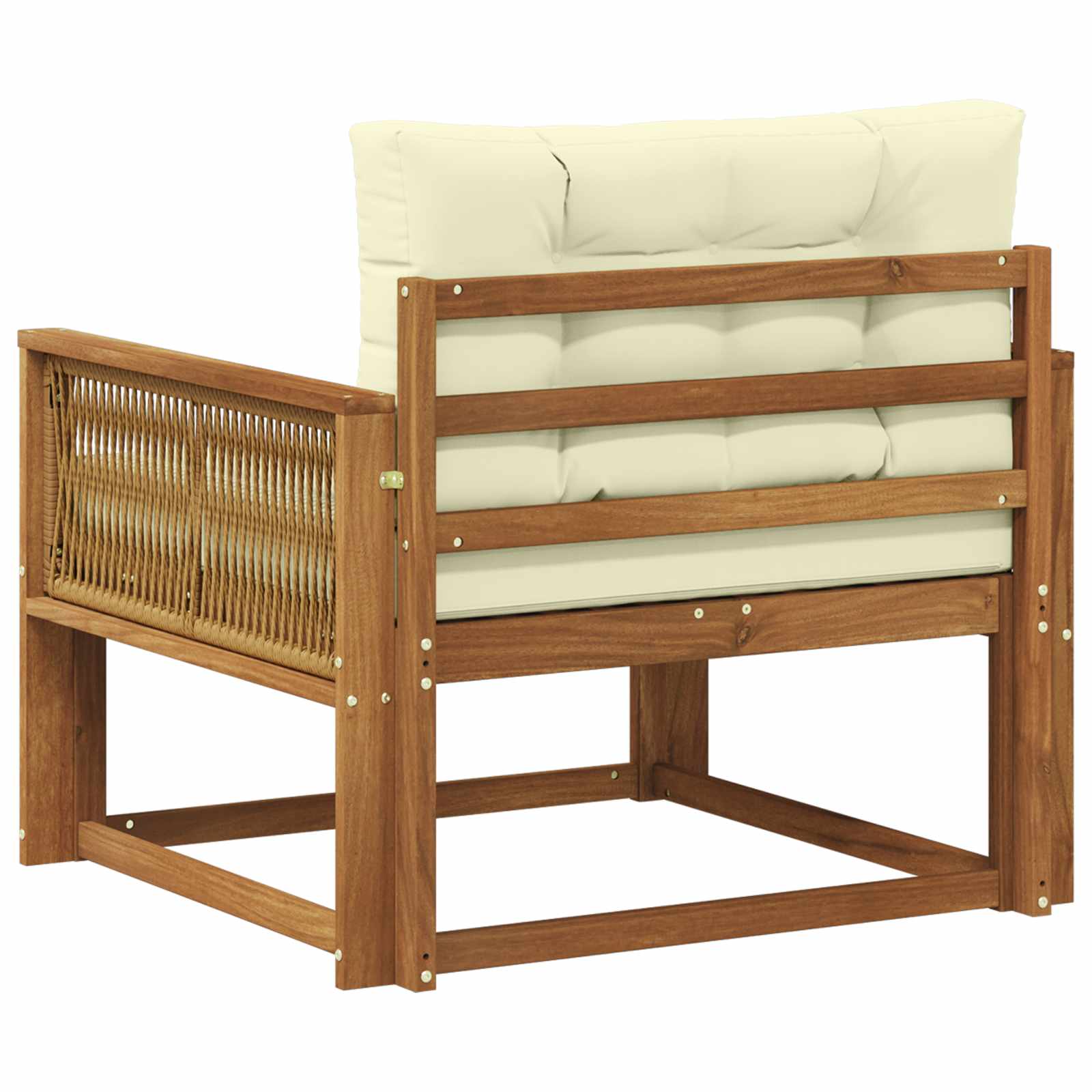 Sofa de milieu extérieur Bois d'Acacia Massif Naturel - XIOS