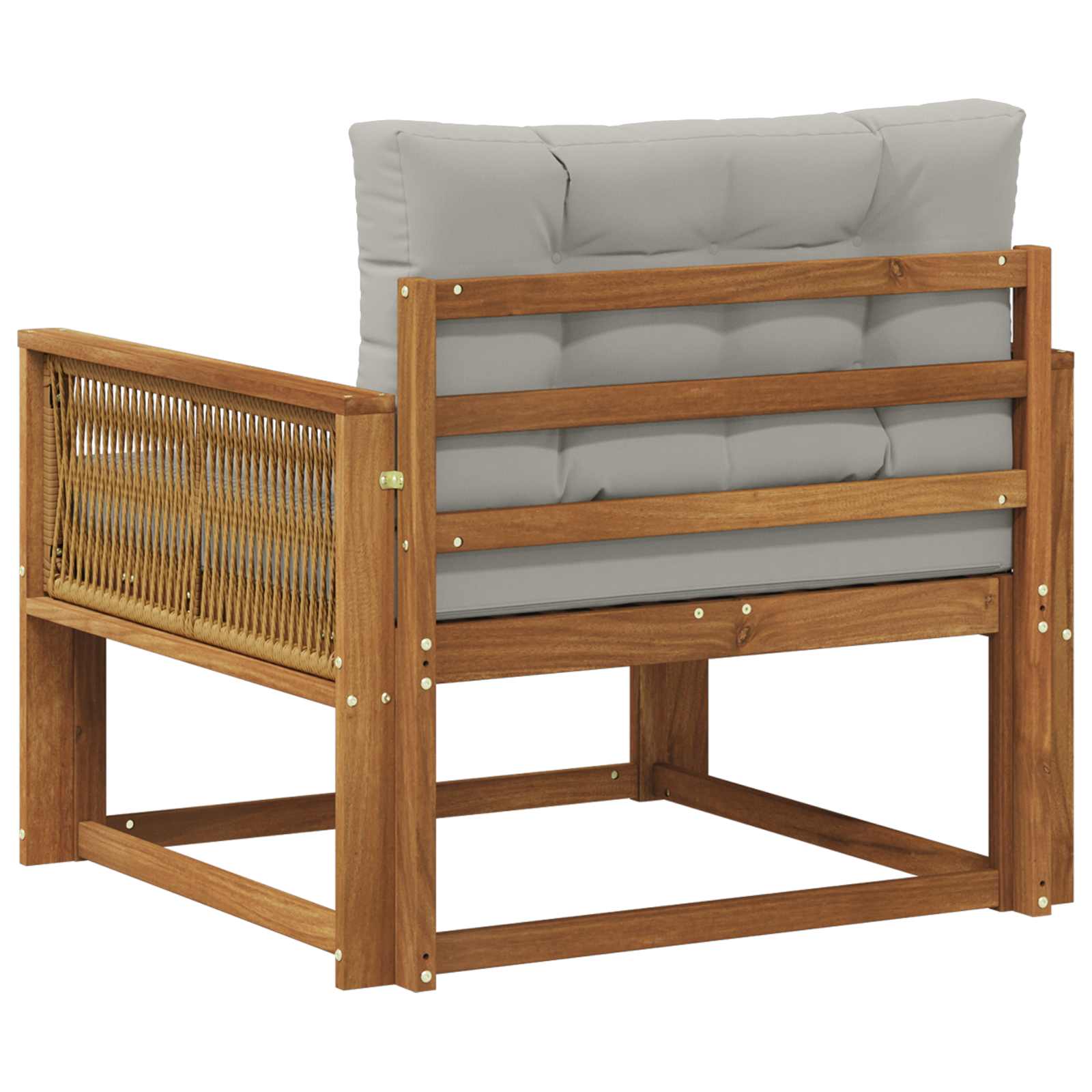 Sofa de milieu extérieur Bois d'Acacia Massif Naturel - XIOS
