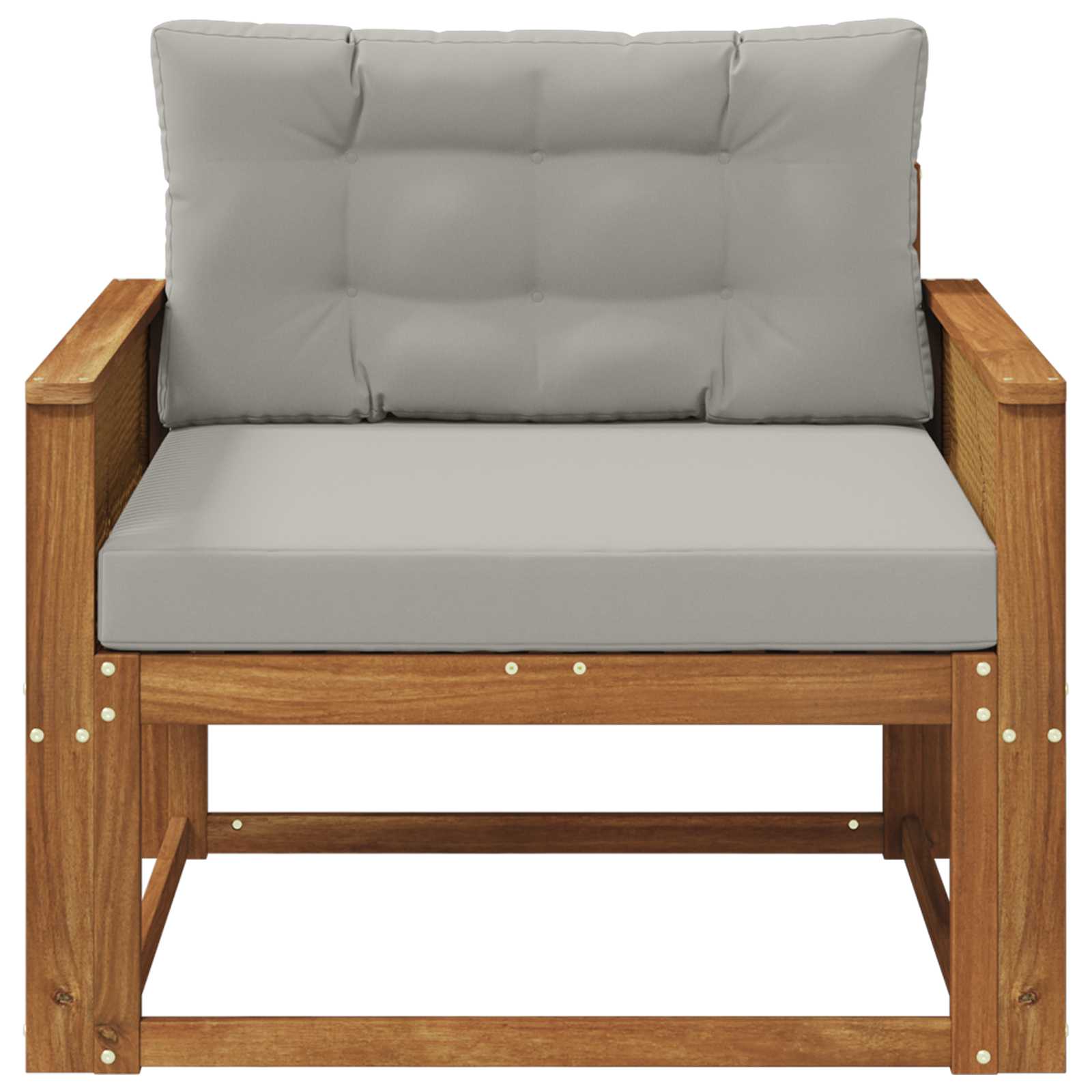 Sofa de milieu extérieur Bois d'Acacia Massif Naturel - XIOS
