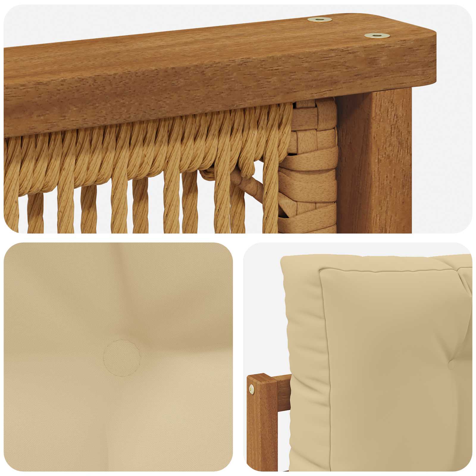 Sofa de milieu extérieur Naturel - XIOS