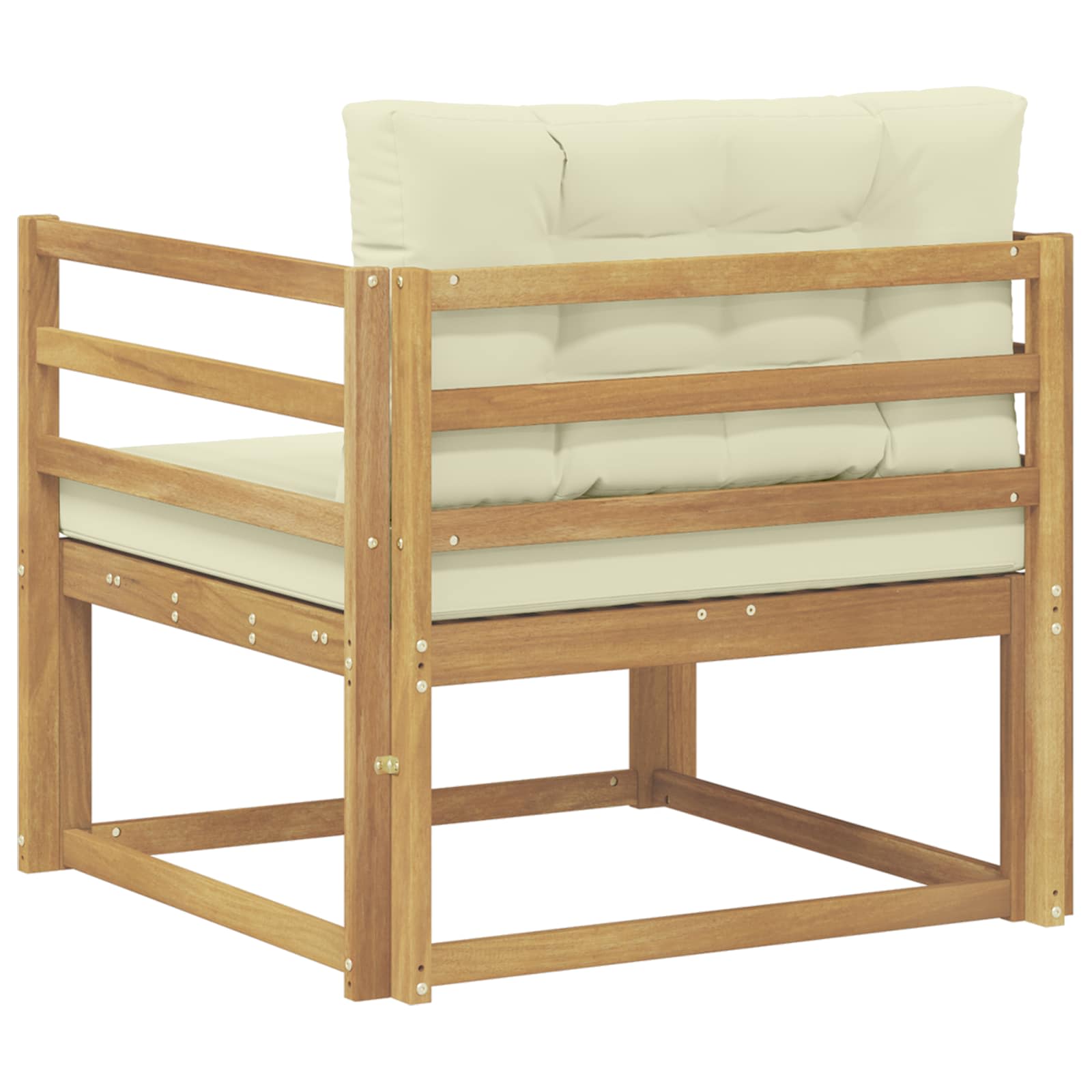 Sofa de milieu extérieur Polyester Blanc - XIOS