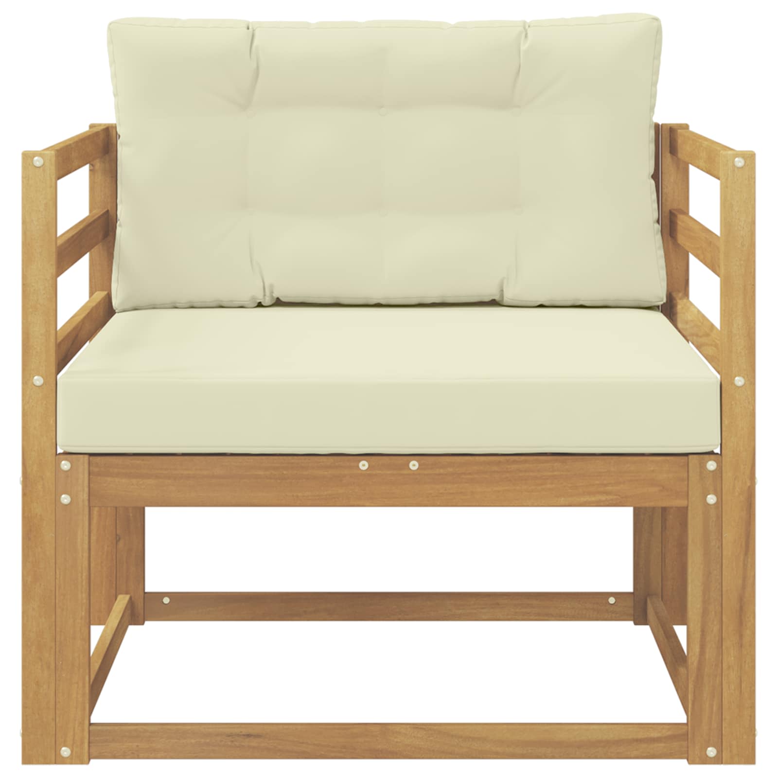 Sofa de milieu extérieur Polyester Blanc - XIOS