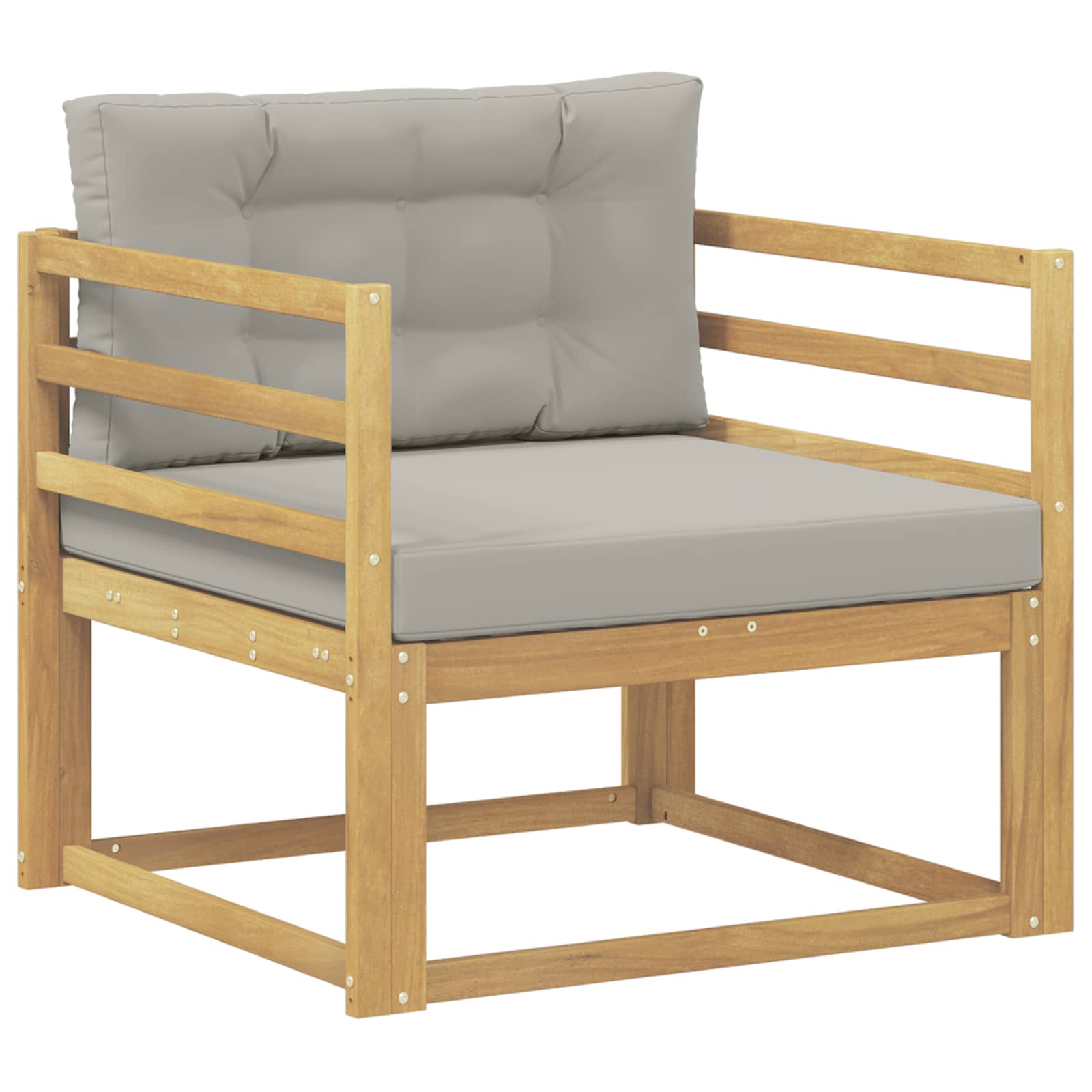 Sofa de milieu extérieur Polyester Blanc - XIOS