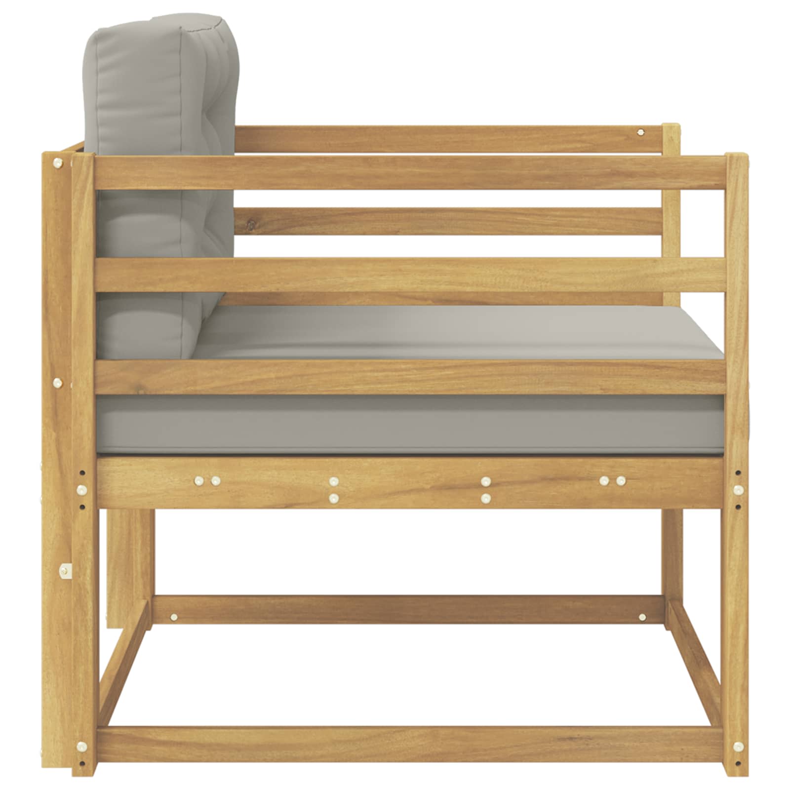 Sofa de milieu extérieur Polyester Blanc - XIOS