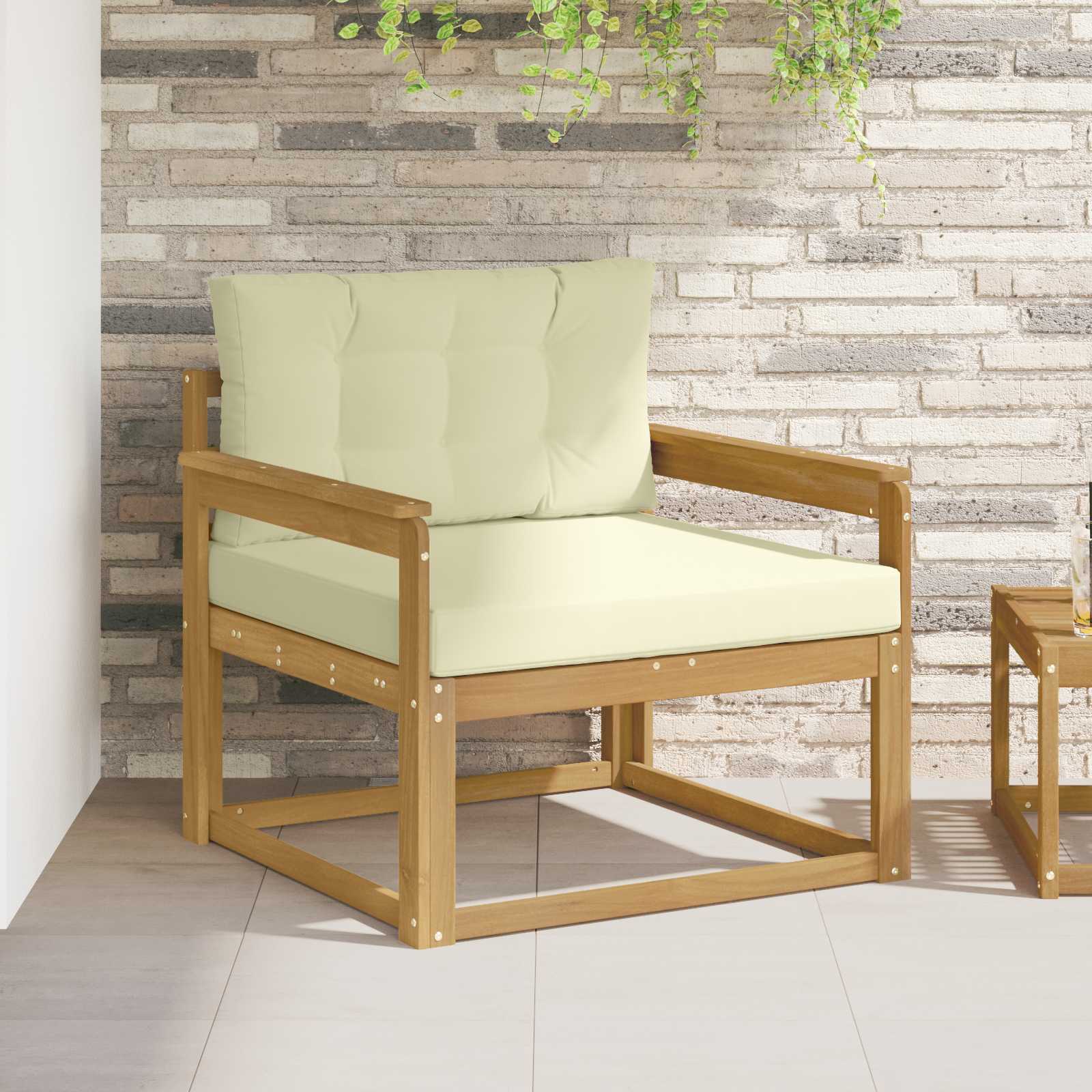 Sofa de milieu extérieur Polyester Blanc - XIOS