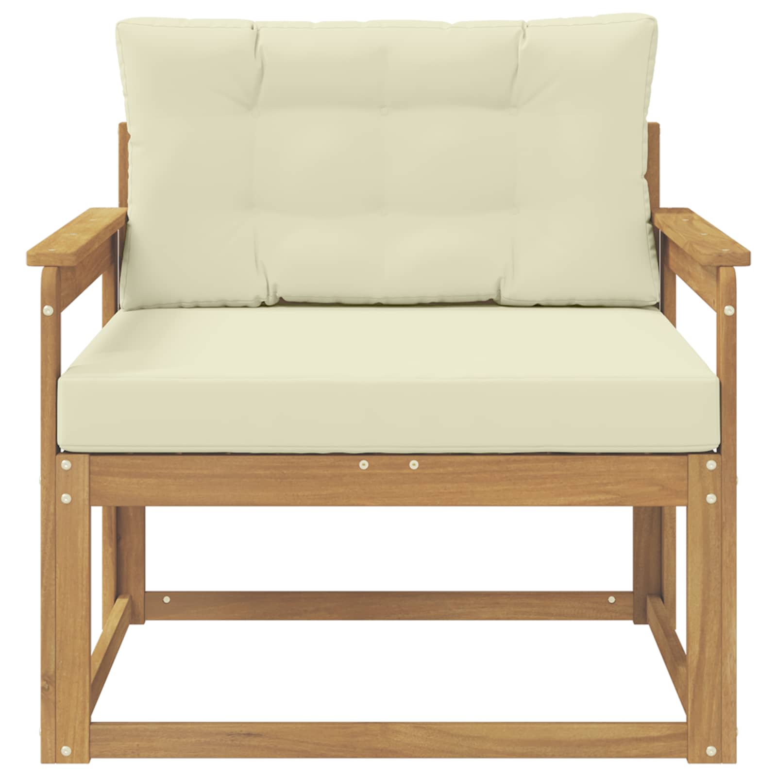 Sofa de milieu extérieur Polyester Blanc - XIOS