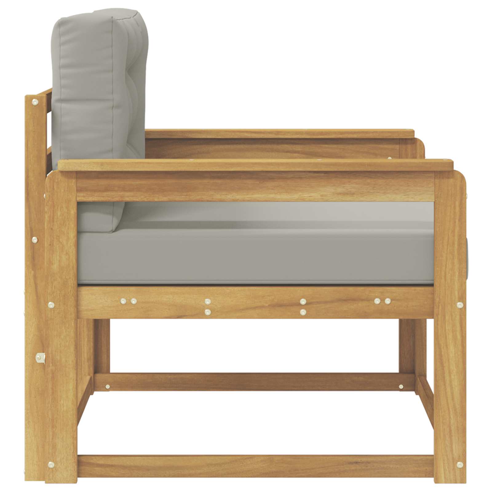 Sofa de milieu extérieur Polyester Blanc - XIOS
