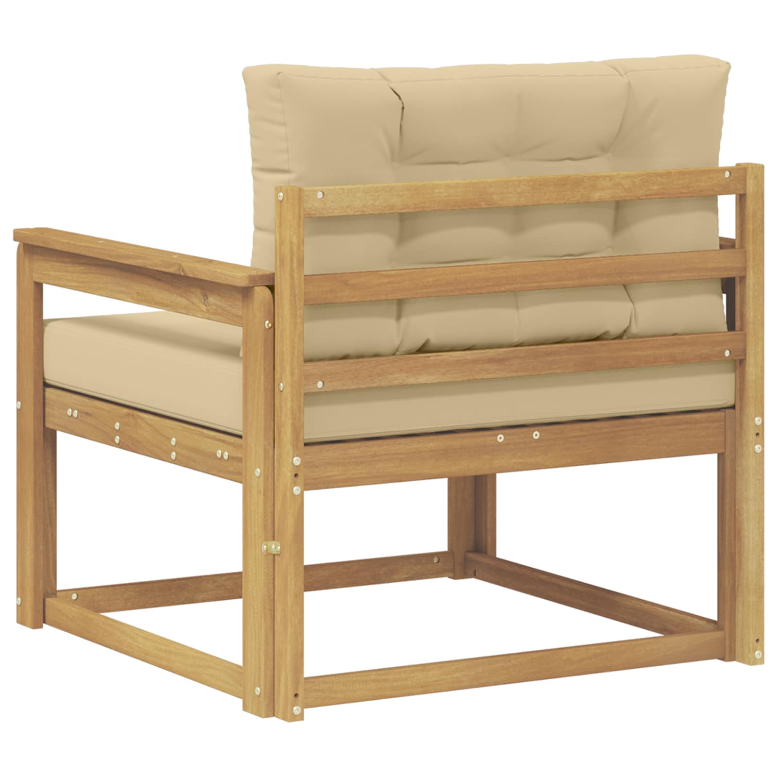 Sofa de milieu extérieur Polyester Blanc - XIOS