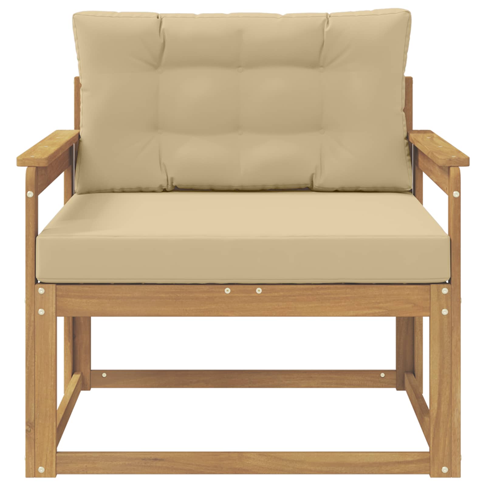 Sofa de milieu extérieur Polyester Blanc - XIOS