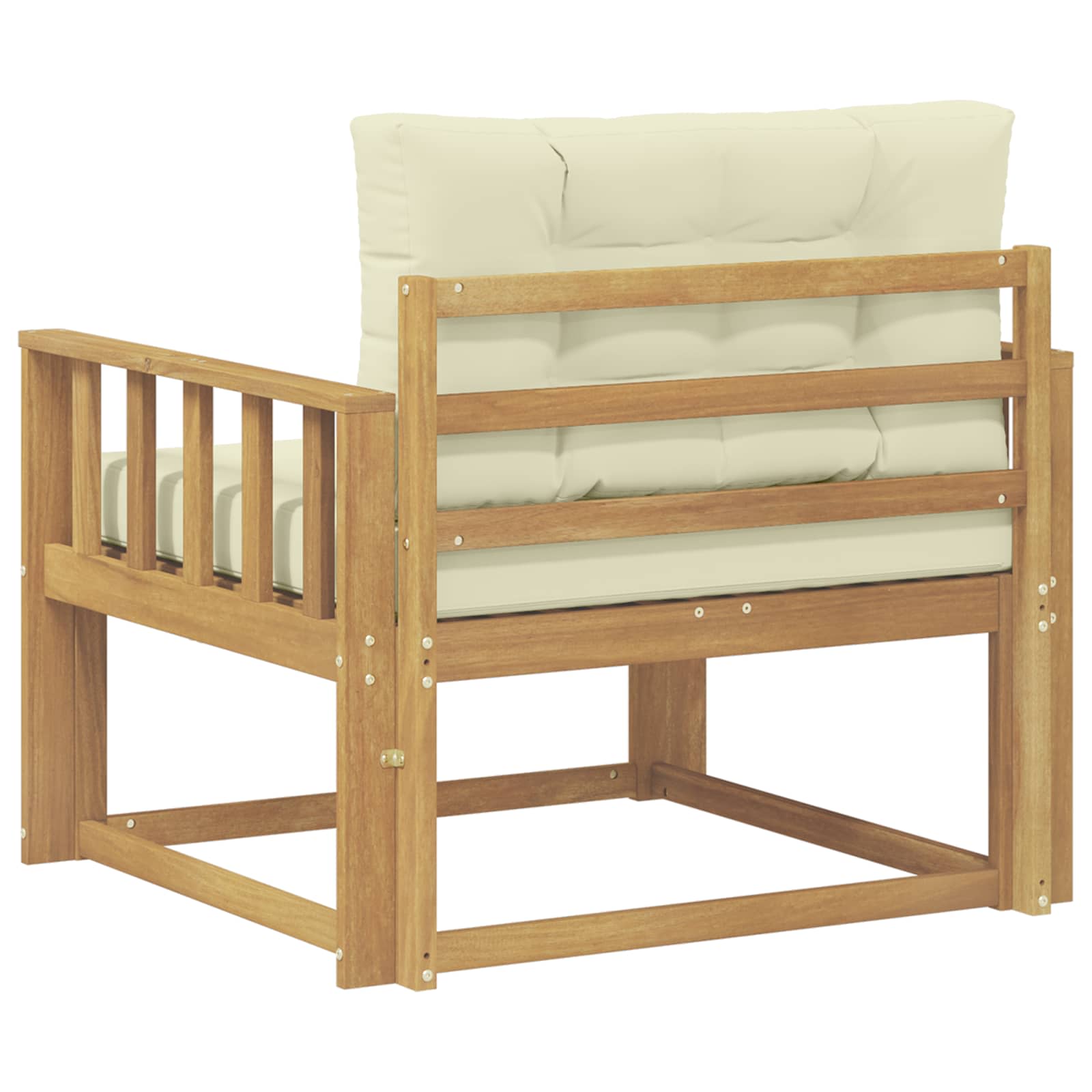 Sofa de milieu extérieur Polyester Blanc - XIOS