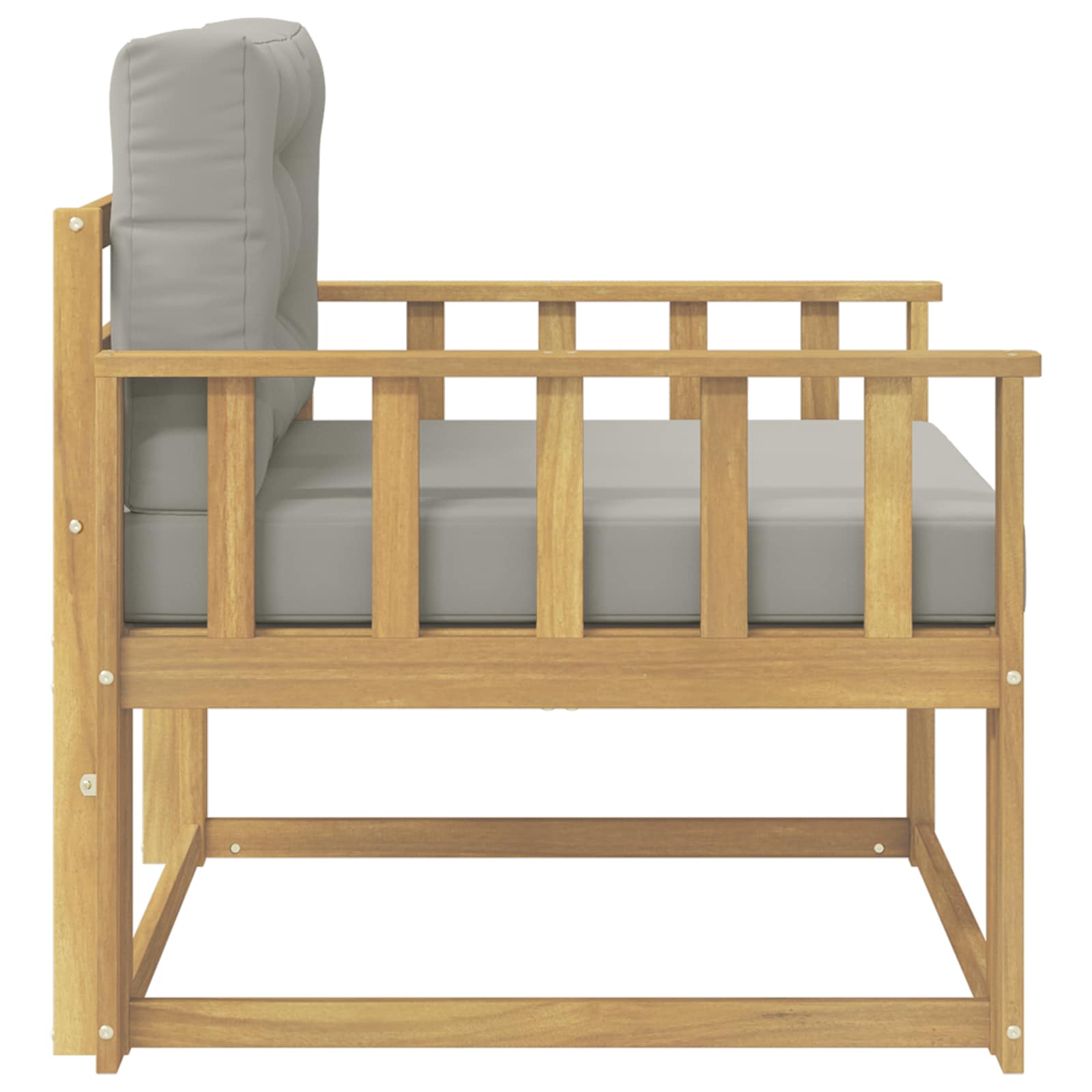 Sofa de milieu extérieur Polyester Blanc - XIOS