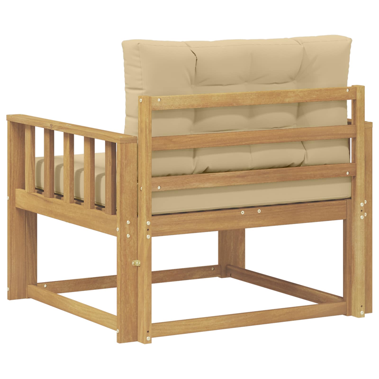 Sofa de milieu extérieur Polyester Blanc - XIOS