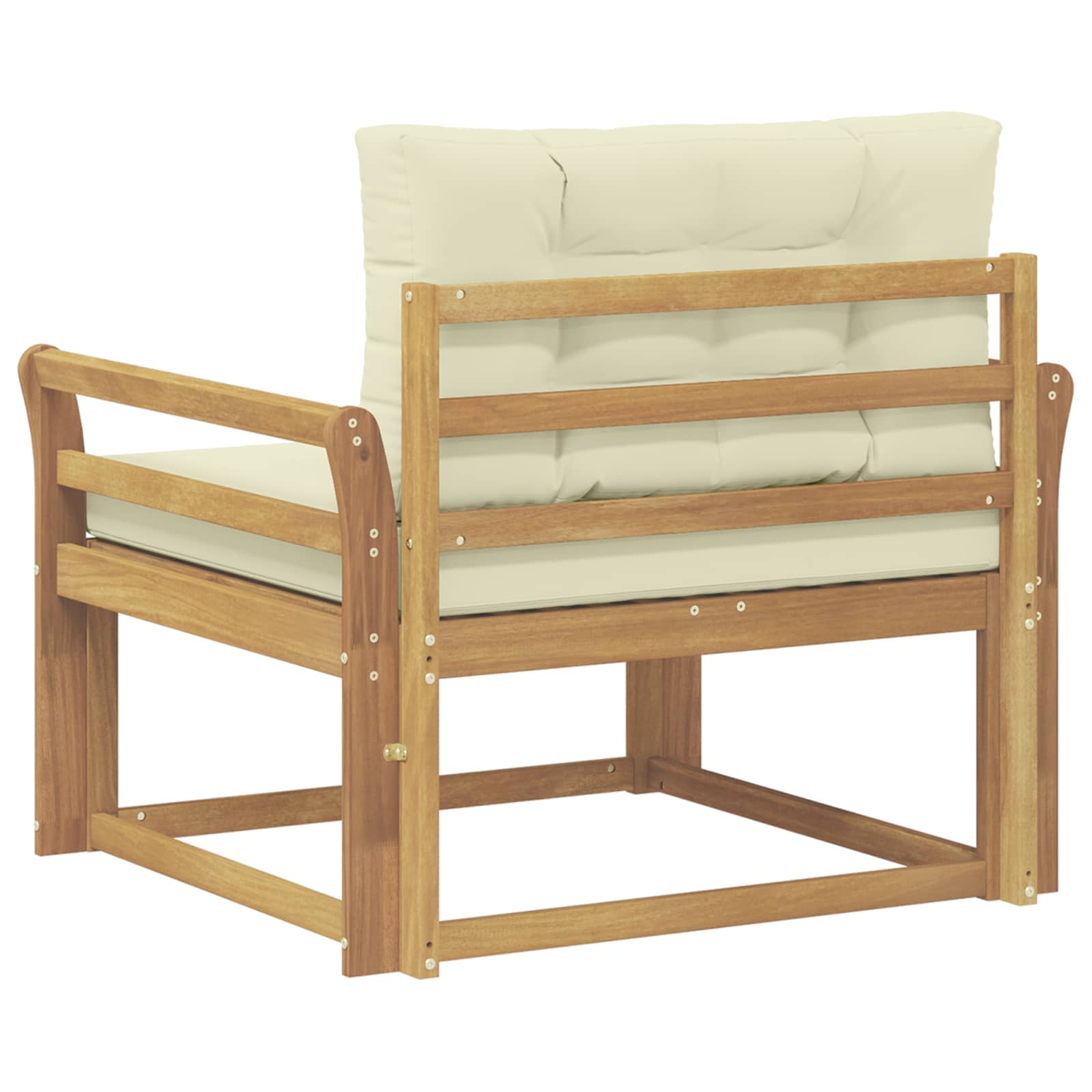 Sofa de milieu extérieur Polyester Blanc - XIOS