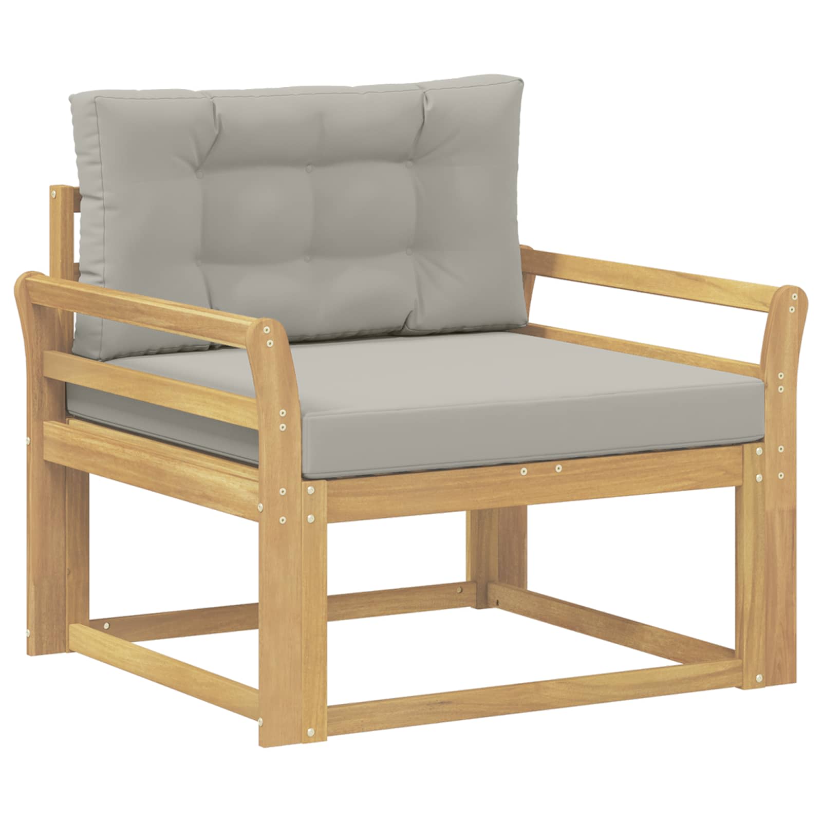 Sofa de milieu extérieur Polyester Blanc - XIOS