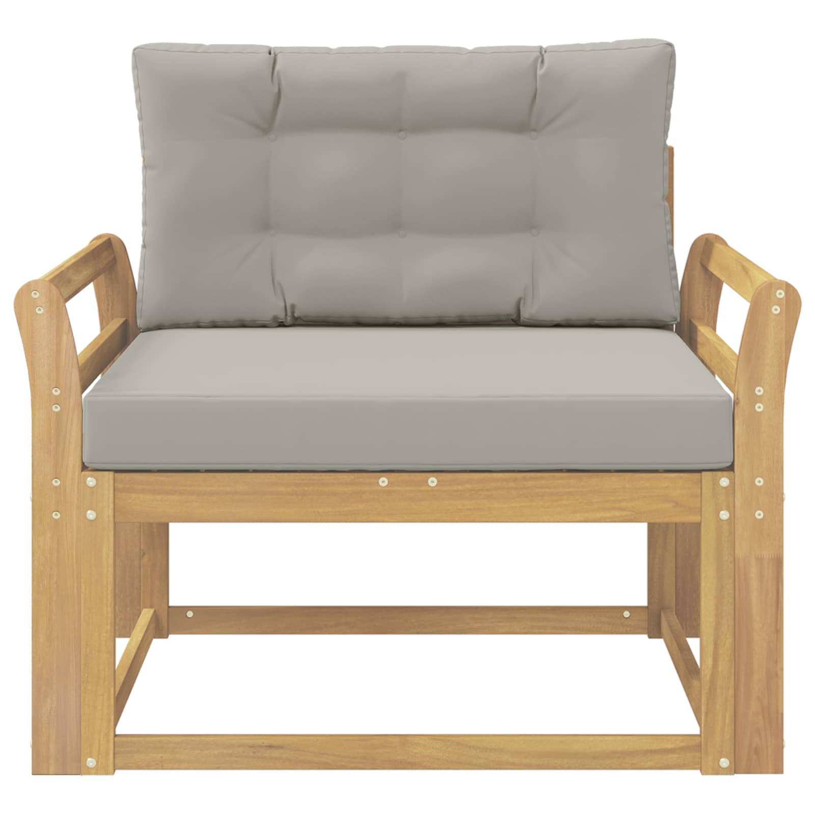 Sofa de milieu extérieur Polyester Blanc - XIOS