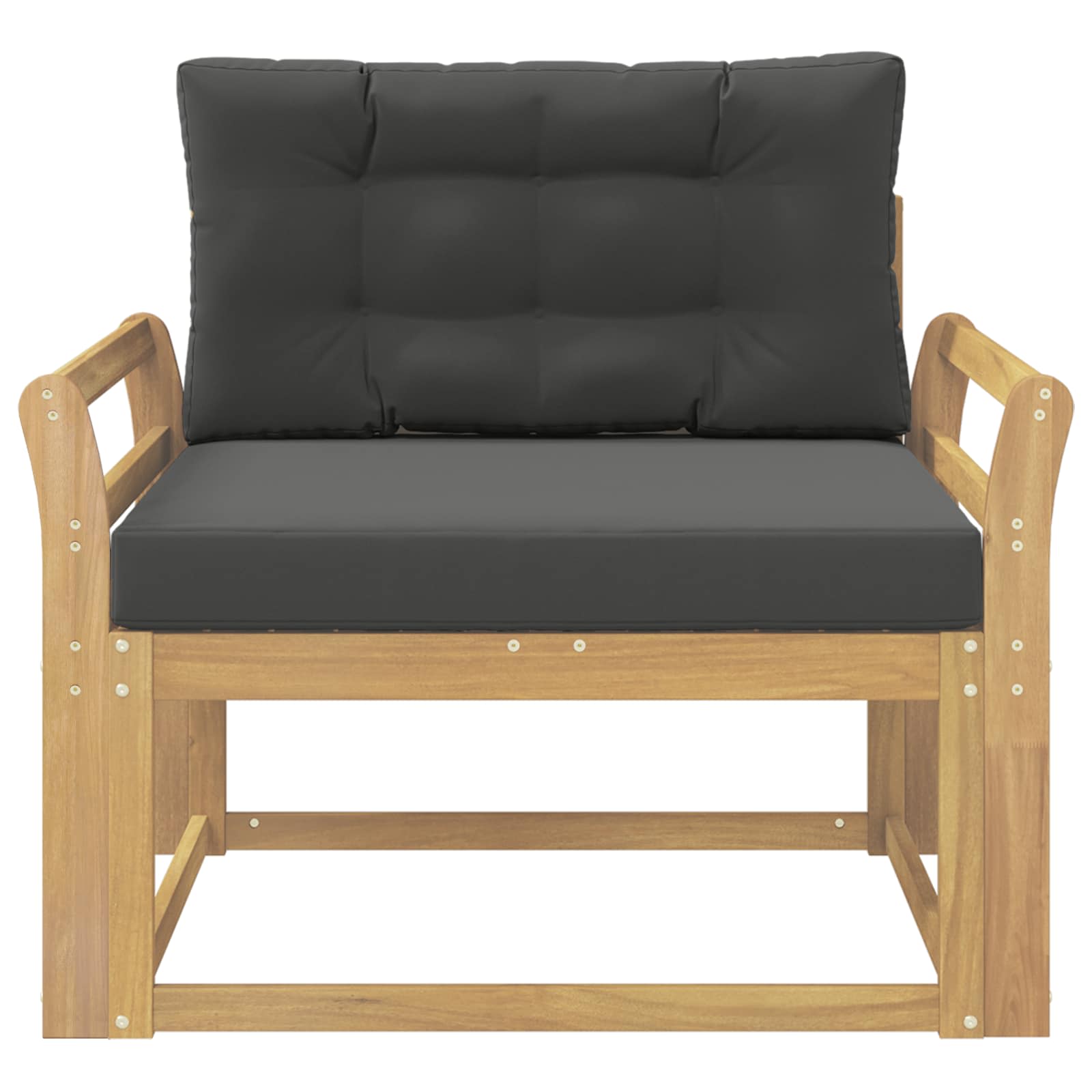 Sofa de milieu extérieur Polyester Blanc - XIOS