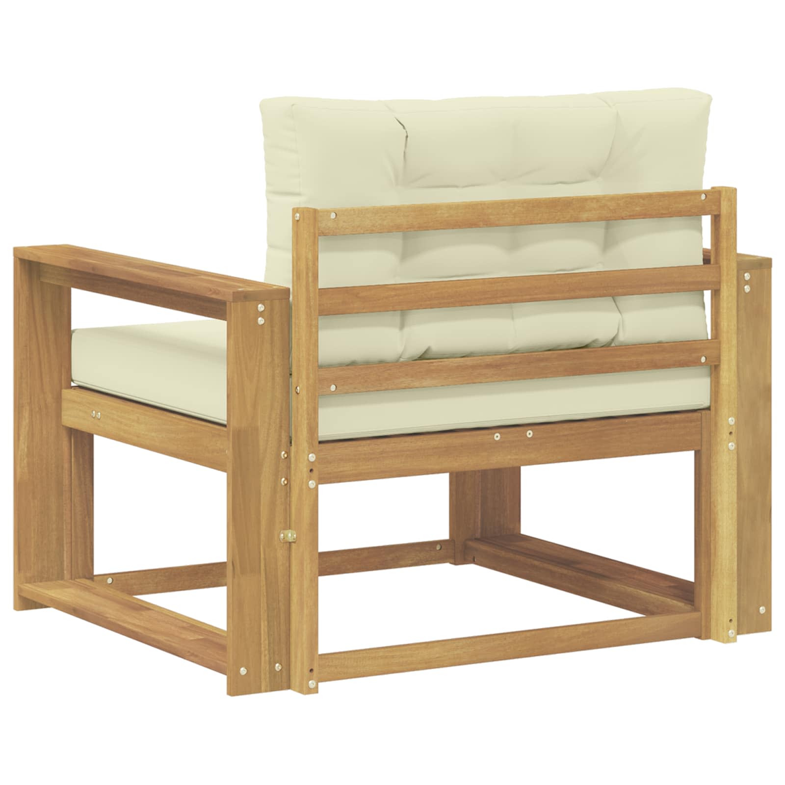 Sofa de milieu extérieur Polyester Blanc - XIOS
