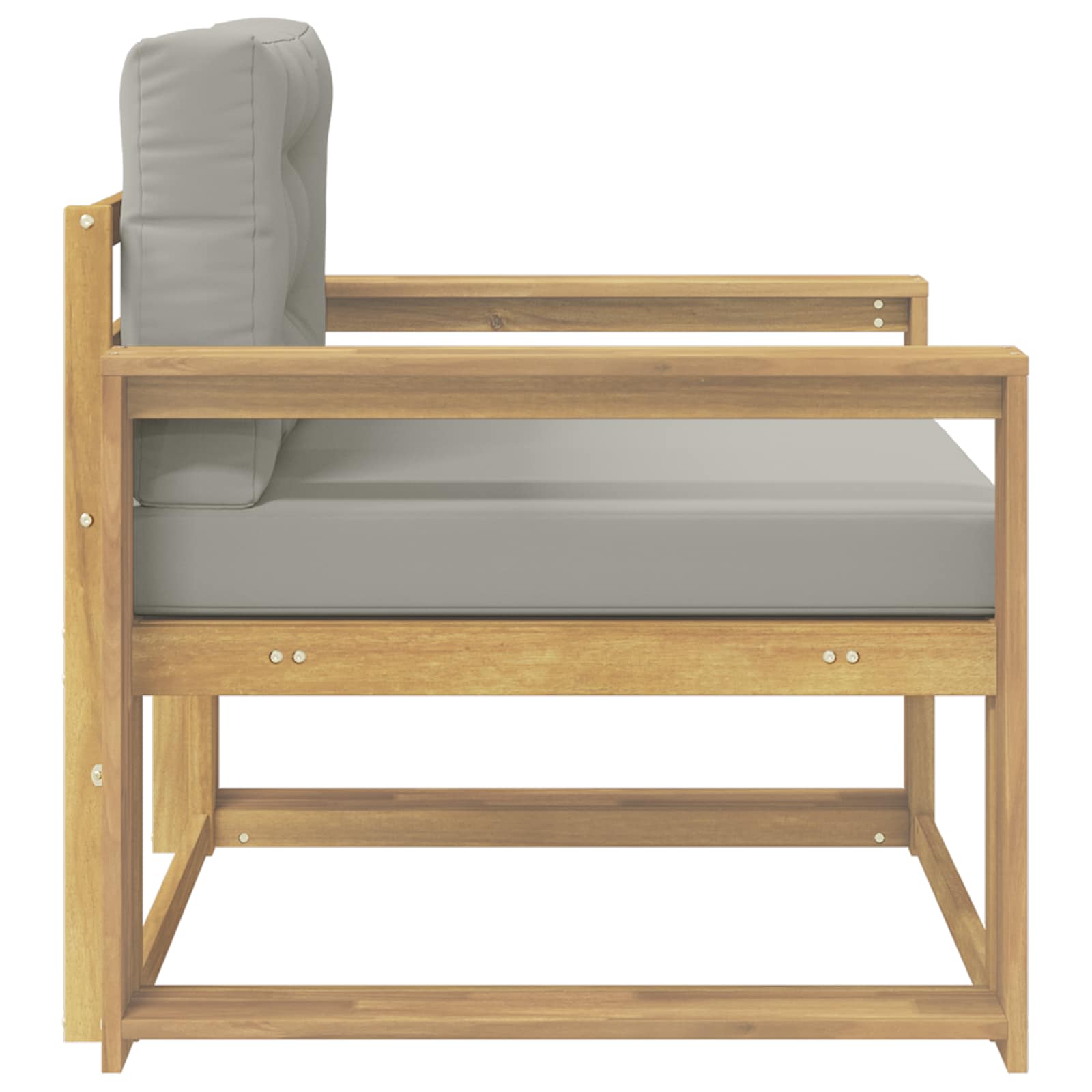 Sofa de milieu extérieur Polyester Blanc - XIOS