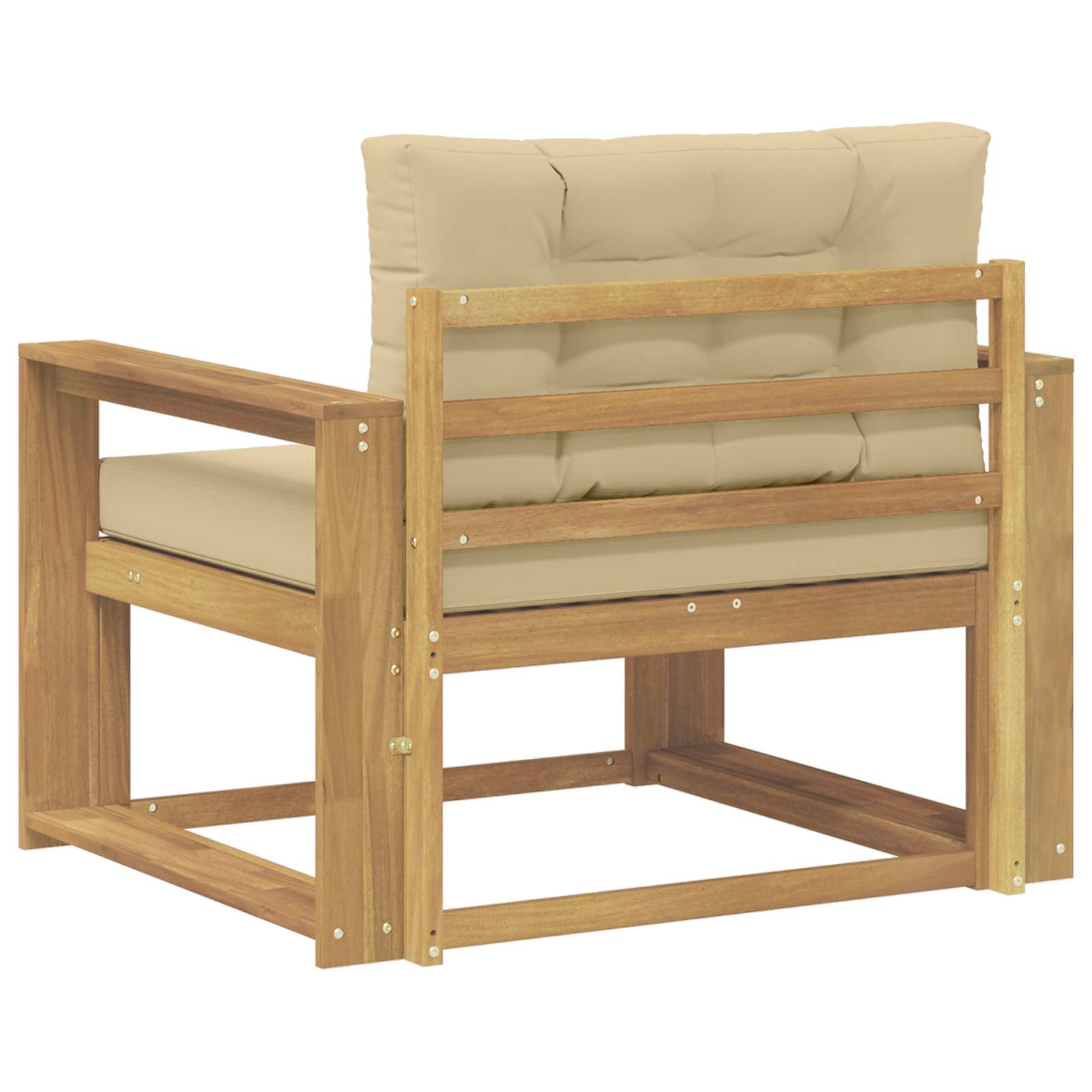 Sofa de milieu extérieur Polyester Blanc - XIOS