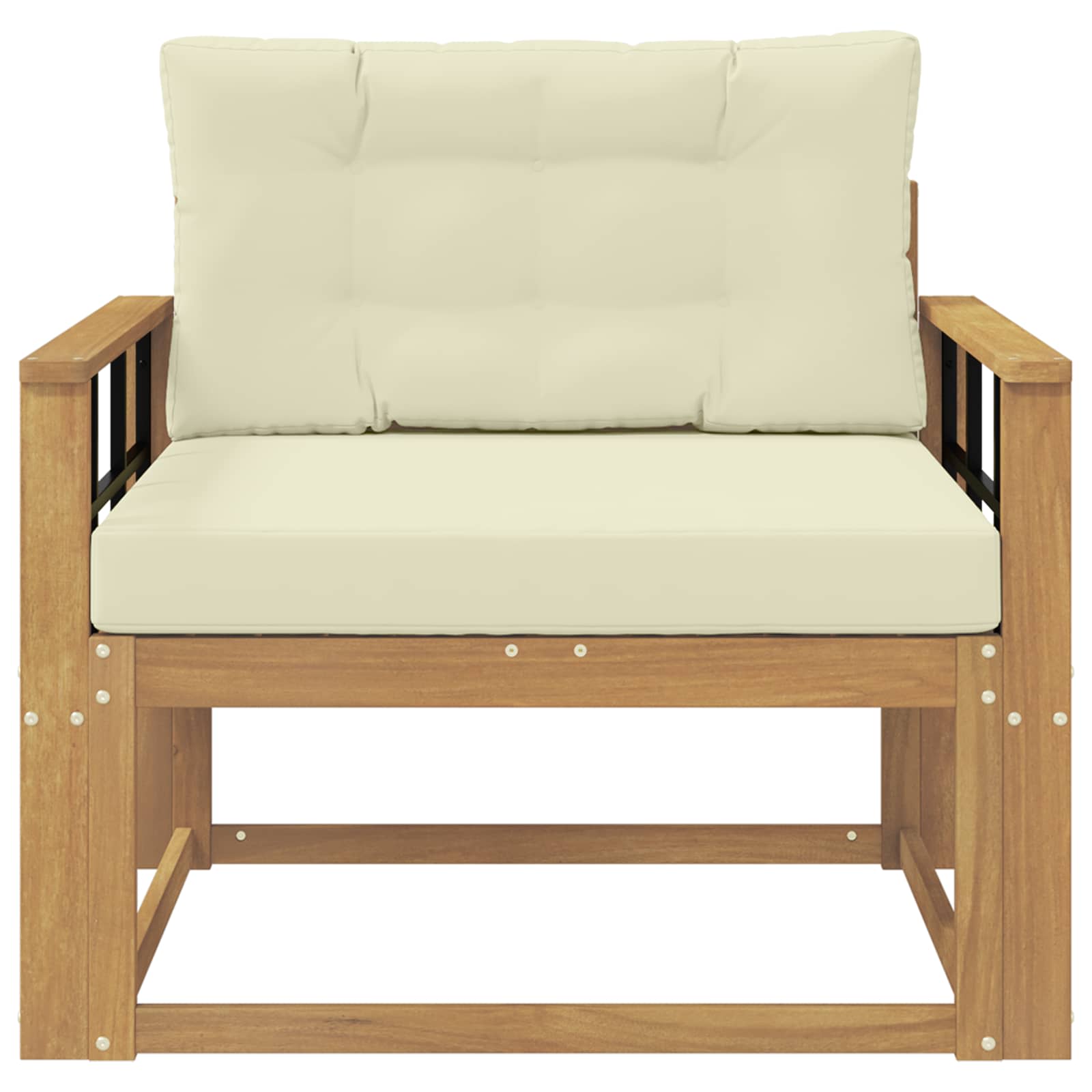Sofa de milieu extérieur Polyester Blanc - XIOS