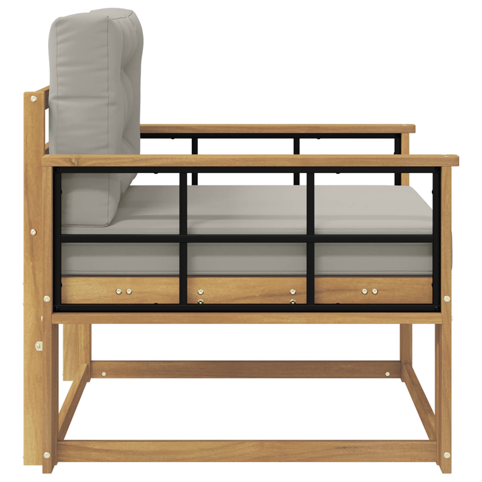 Sofa de milieu extérieur Polyester Blanc - XIOS