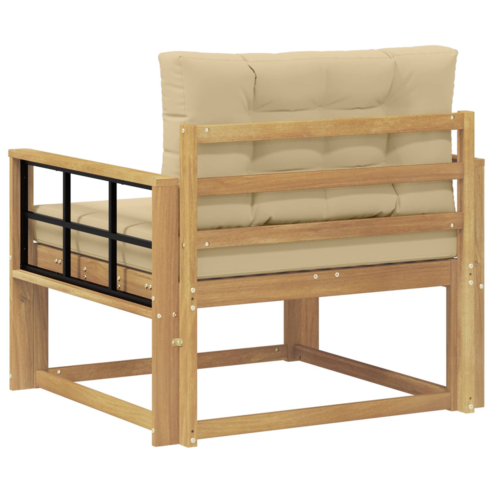 Sofa de milieu extérieur Polyester Blanc - XIOS