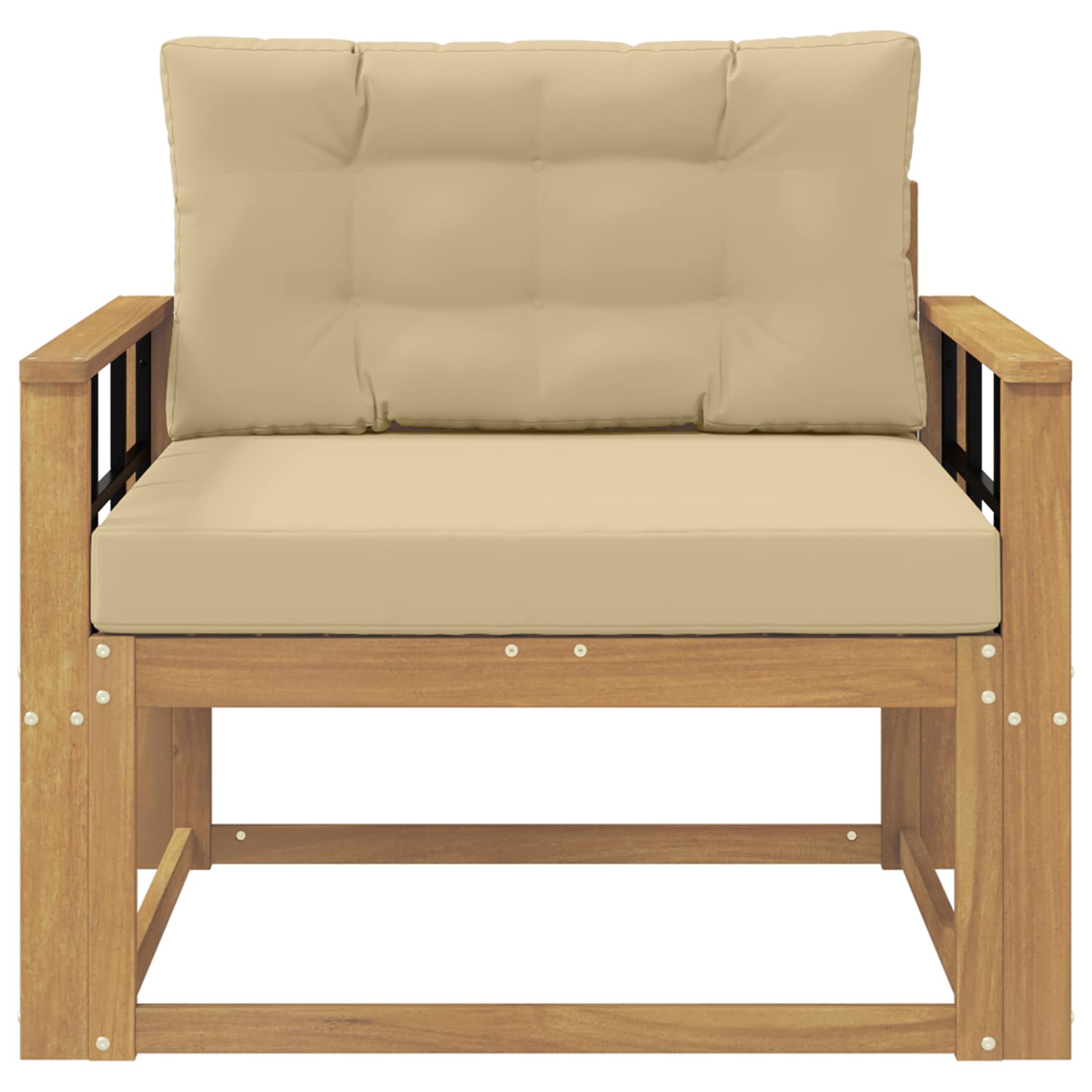 Sofa de milieu extérieur Polyester Blanc - XIOS