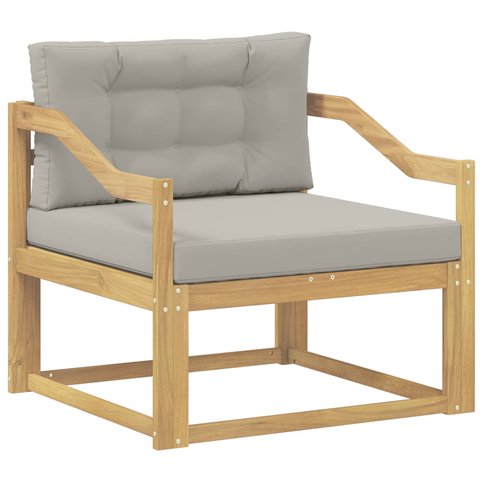 Sofa de milieu extérieur Polyester Blanc - XIOS