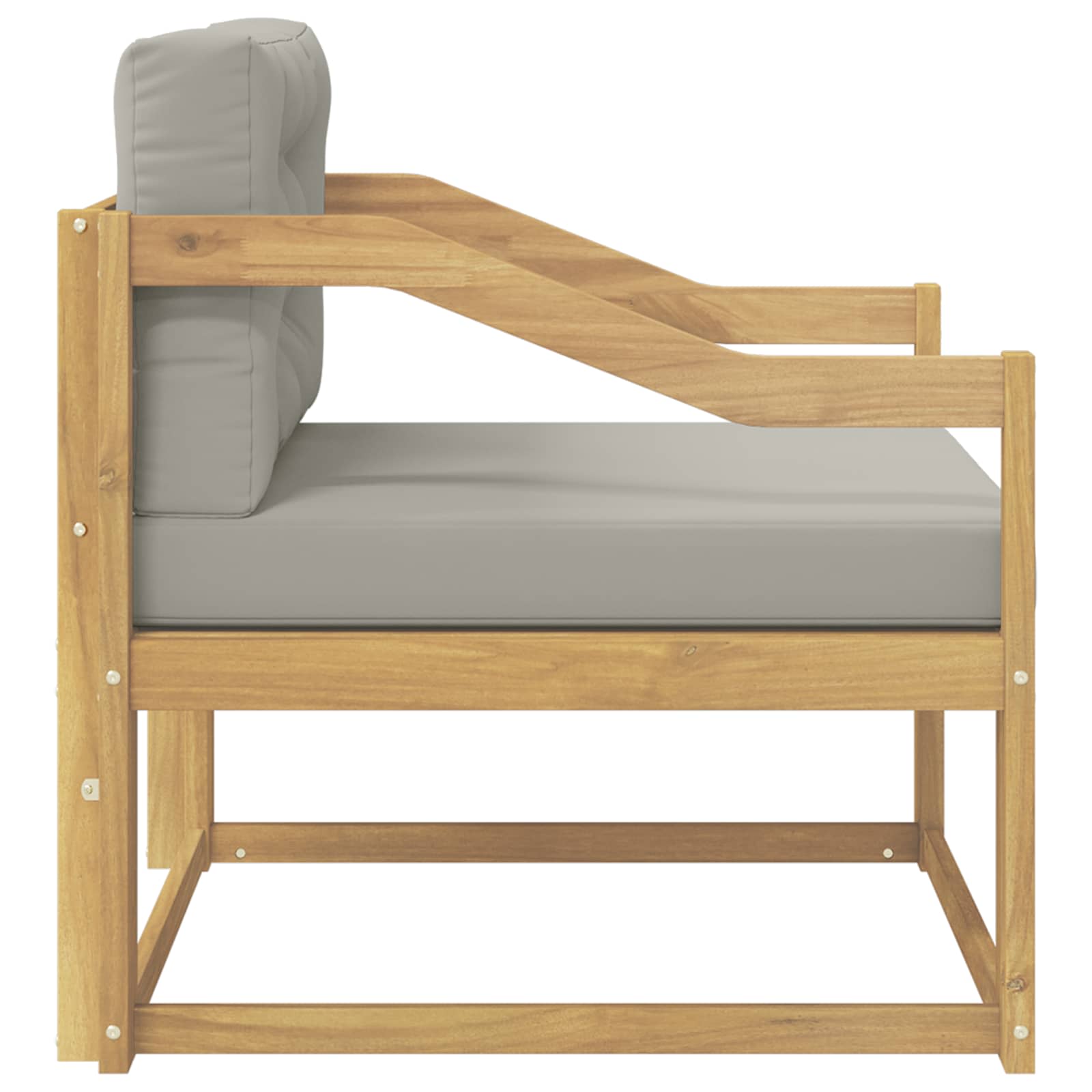 Sofa de milieu extérieur Polyester Blanc - XIOS