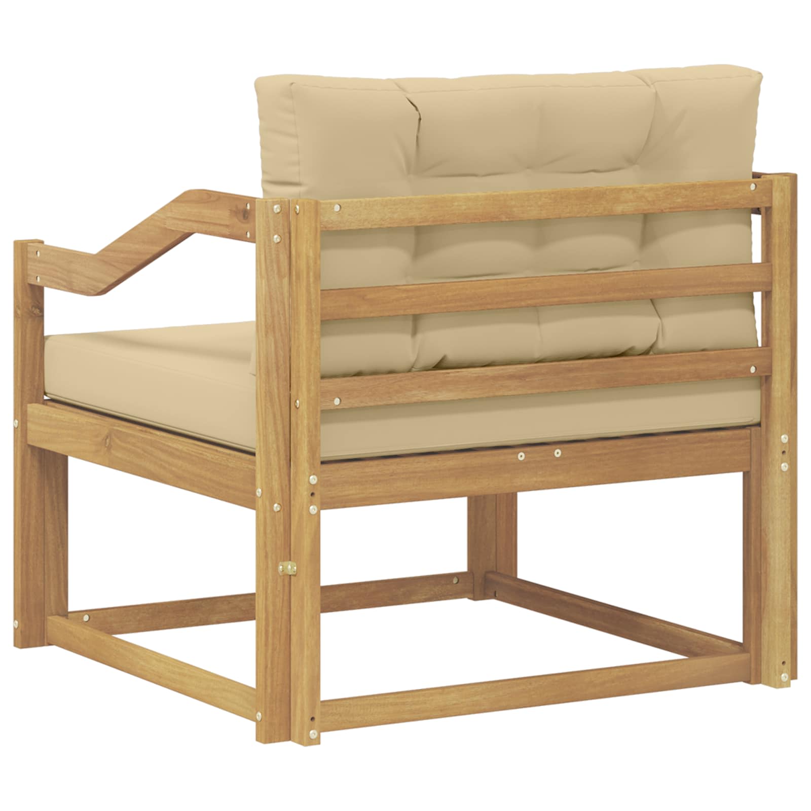 Sofa de milieu extérieur Polyester Blanc - XIOS