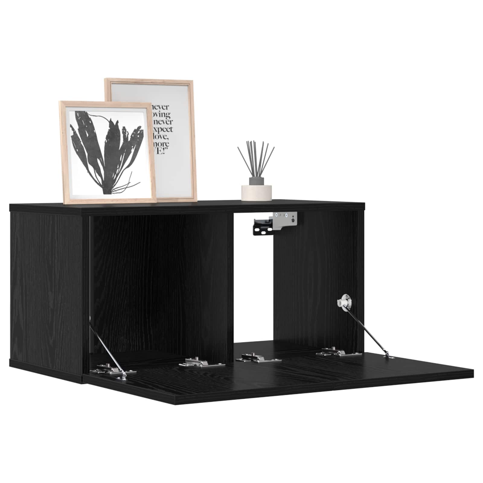 Ensemble meuble TV 10 pcs 180 x 30 x 30 cm Chêne noir - XIOS