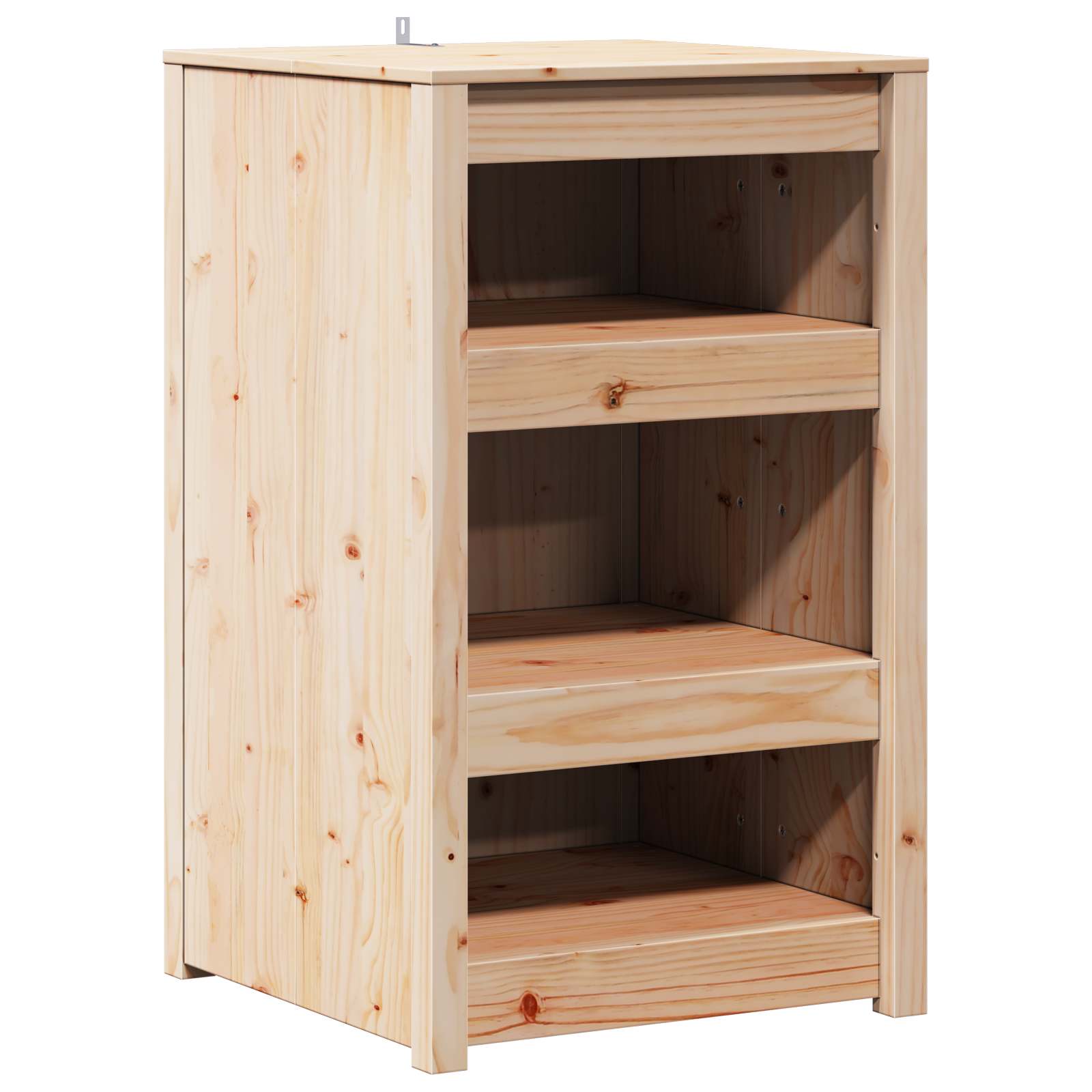 Meuble de cuisine d'extérieur MEPPEL 2 pc Douglas Naturel