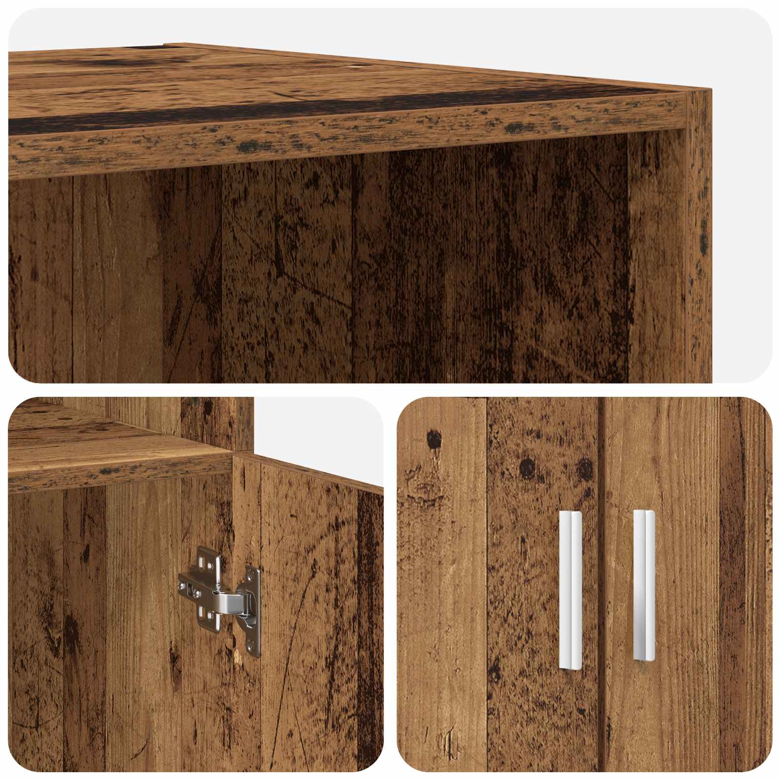 Haut Armoire Bois ancien 70 x 42,5 x 185 cm Bois d'ingénierie