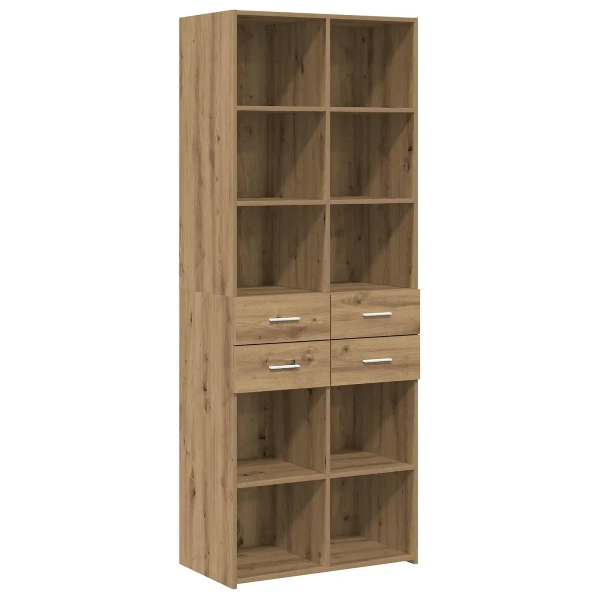 Bibliothèque Chêne artisanal 30 x 42.4 x 185.2 cm - XIOS