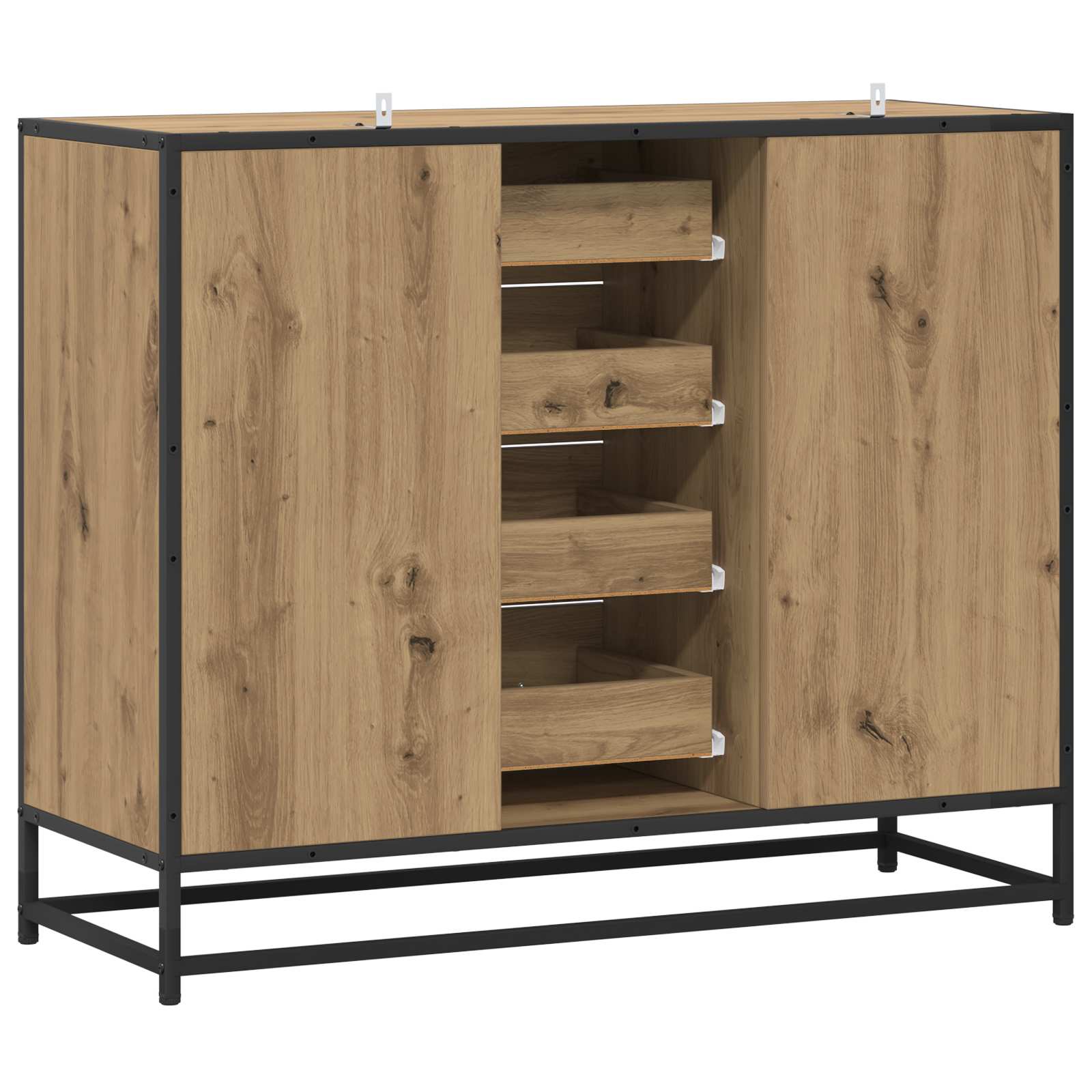 Buffet Chêne artisanal 92 x 35 x 76 cm Bois d'ingénierie