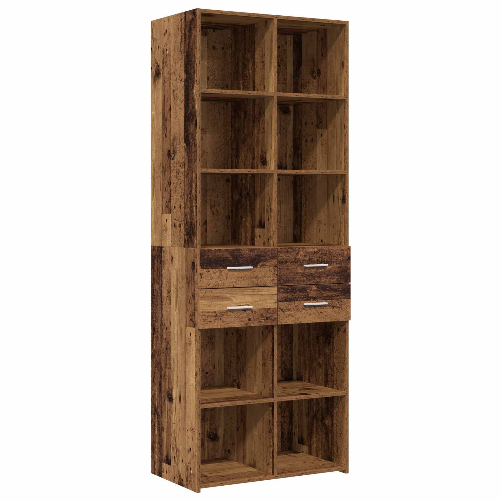 Cabinet de rangement avec étagères Bois ancien - XIOS