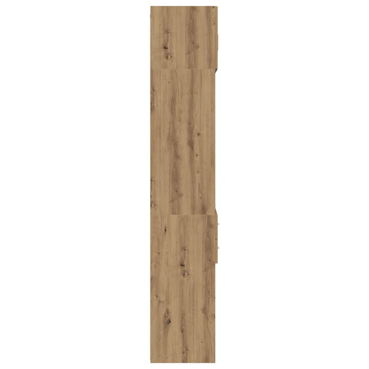Cabinet de rangement avec étagères Chêne artisanal - XIOS