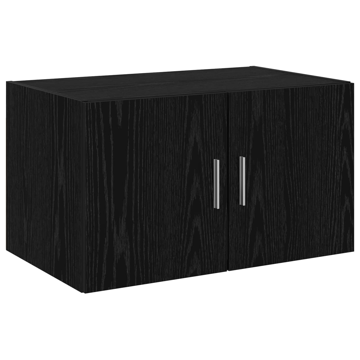 Cabinet de rangement avec étagères Chêne noir Bois d'ingénierie - XIOS
