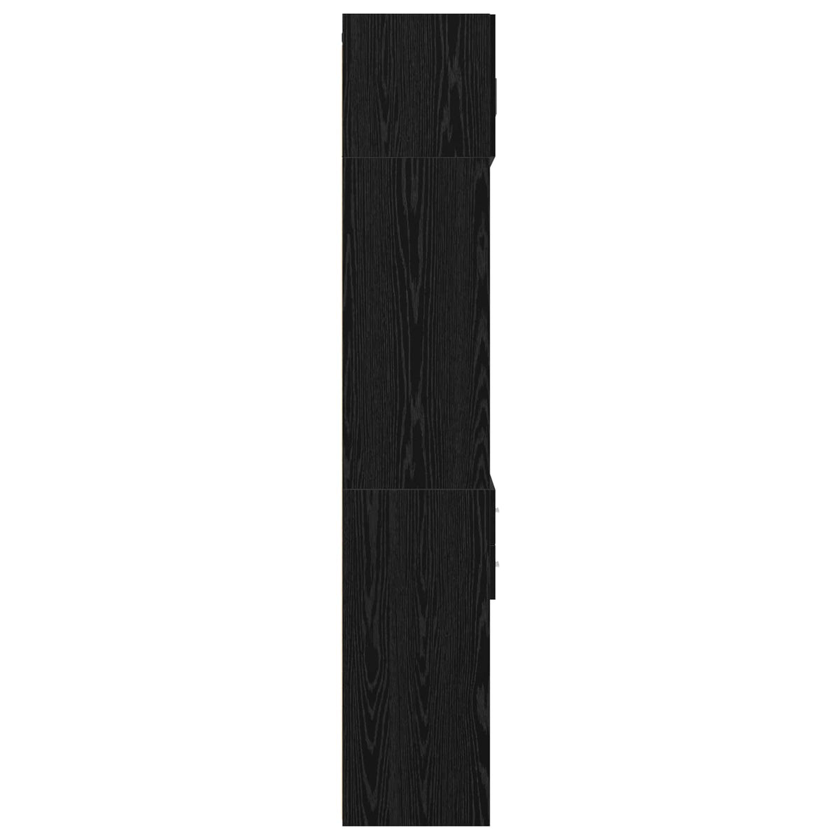 Cabinet de rangement avec étagères Chêne noir Bois d'ingénierie - XIOS