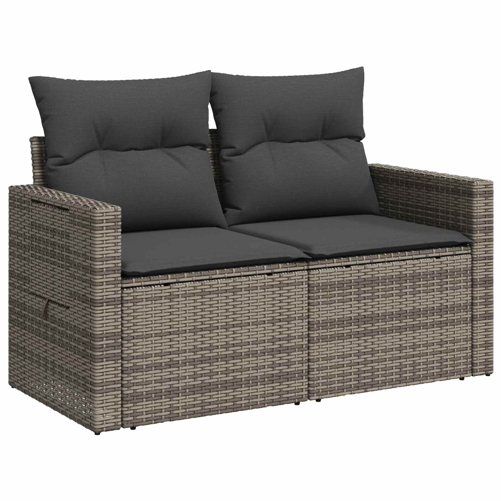 Ensemble de Canapés 7 pcs Gris et Gris foncé
