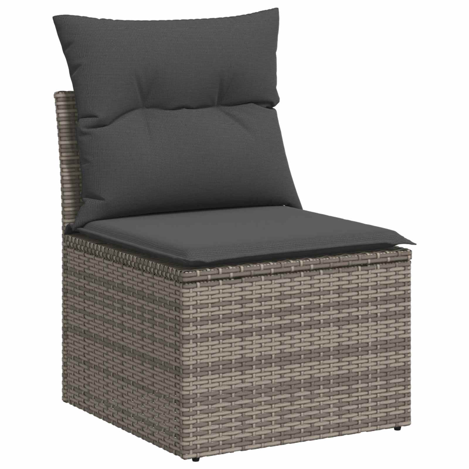 Ensemble de Canapés 7 pcs Gris et Gris foncé