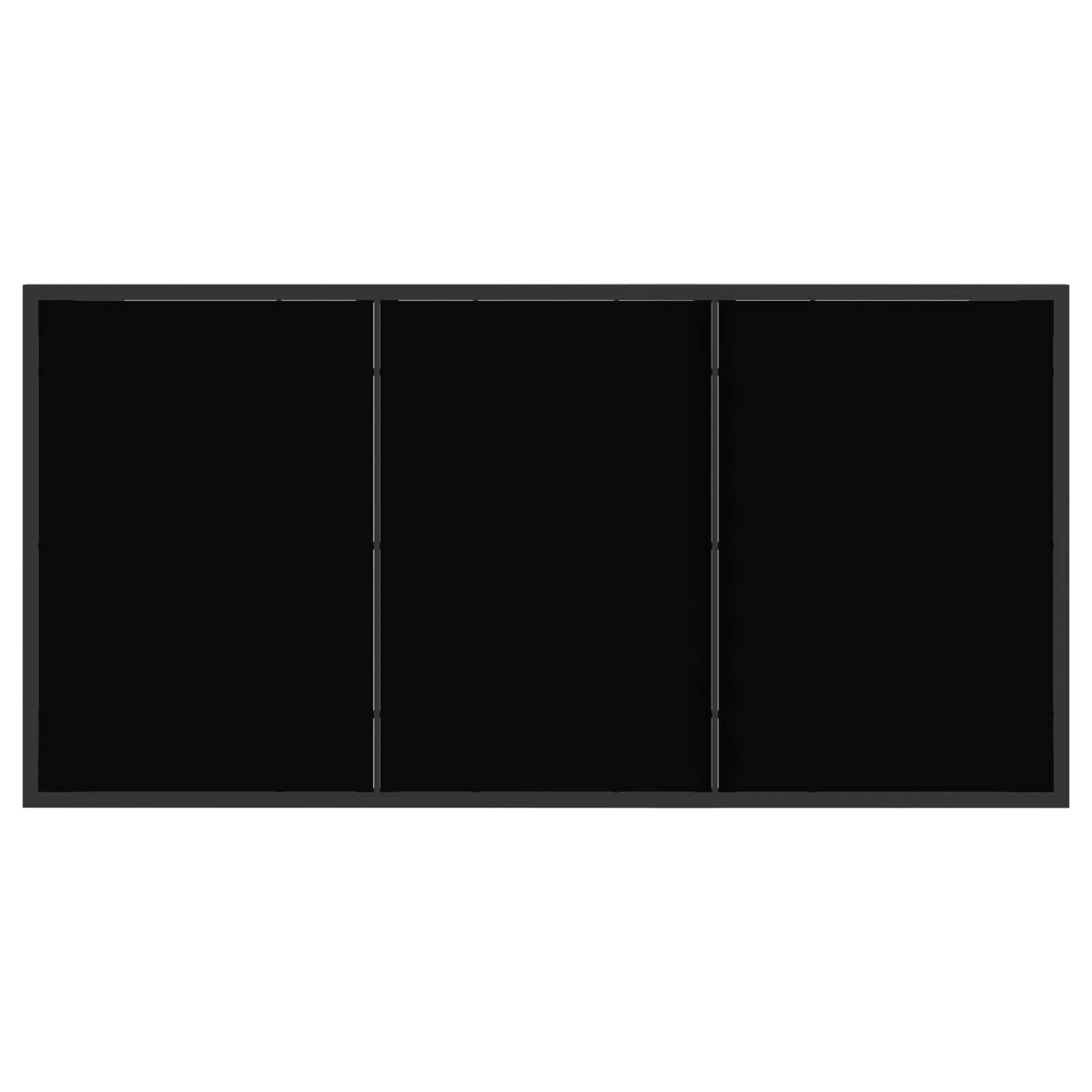 Ensemble de salle à manger pour jardin 5 pcs Noir et anthracite - XIOS